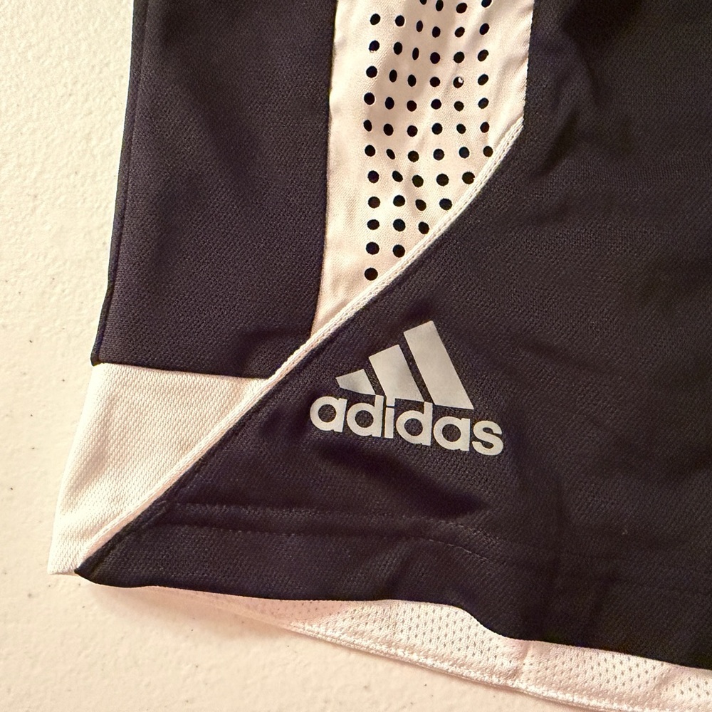 Adidas Men’s black and white‎ shorts various sizes NWT - Picture 9 of 12